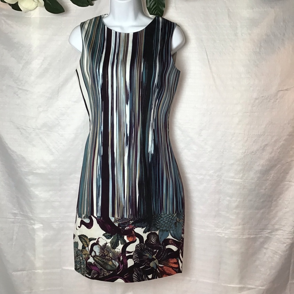 Tahari Beautiful Midi Sheath Dress